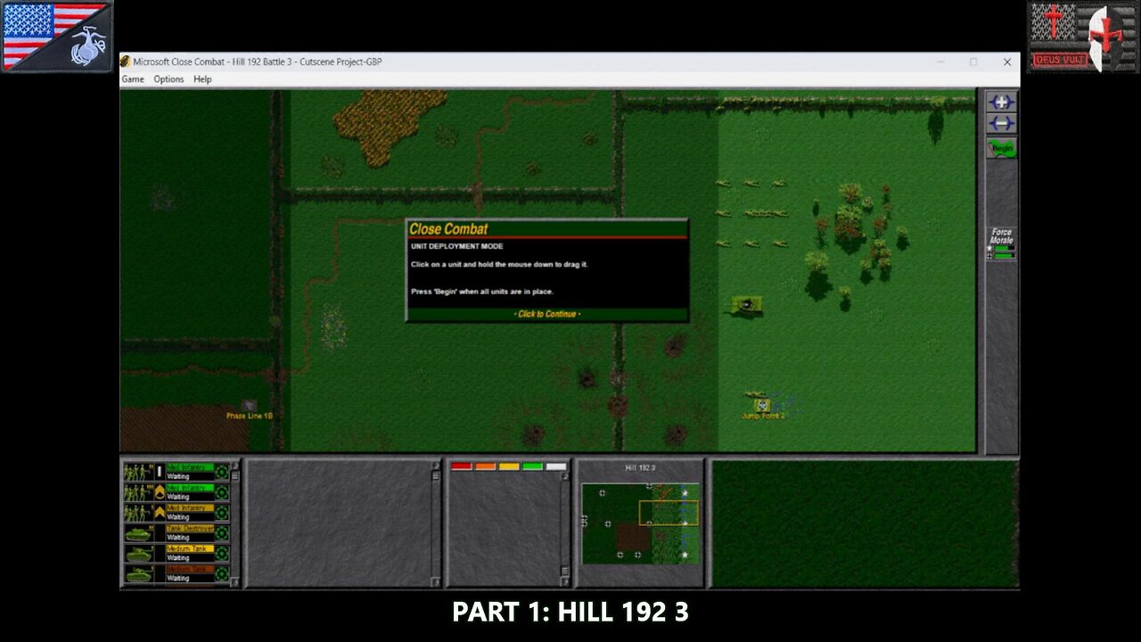 Gamer By Proxy: "Close Combat" [US: Battle 5 - Hill 192] (PC - 2024) [NA Version]