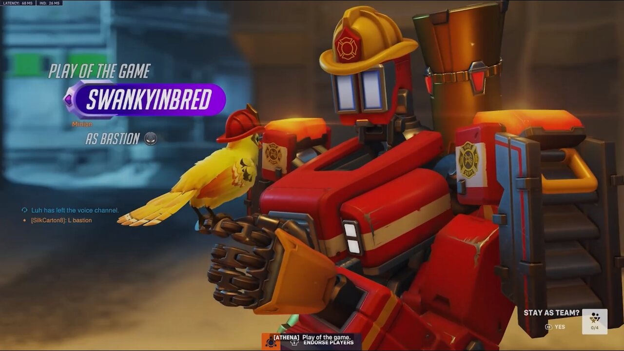 I thought I was doing well with Torbjorn, but I was also bored