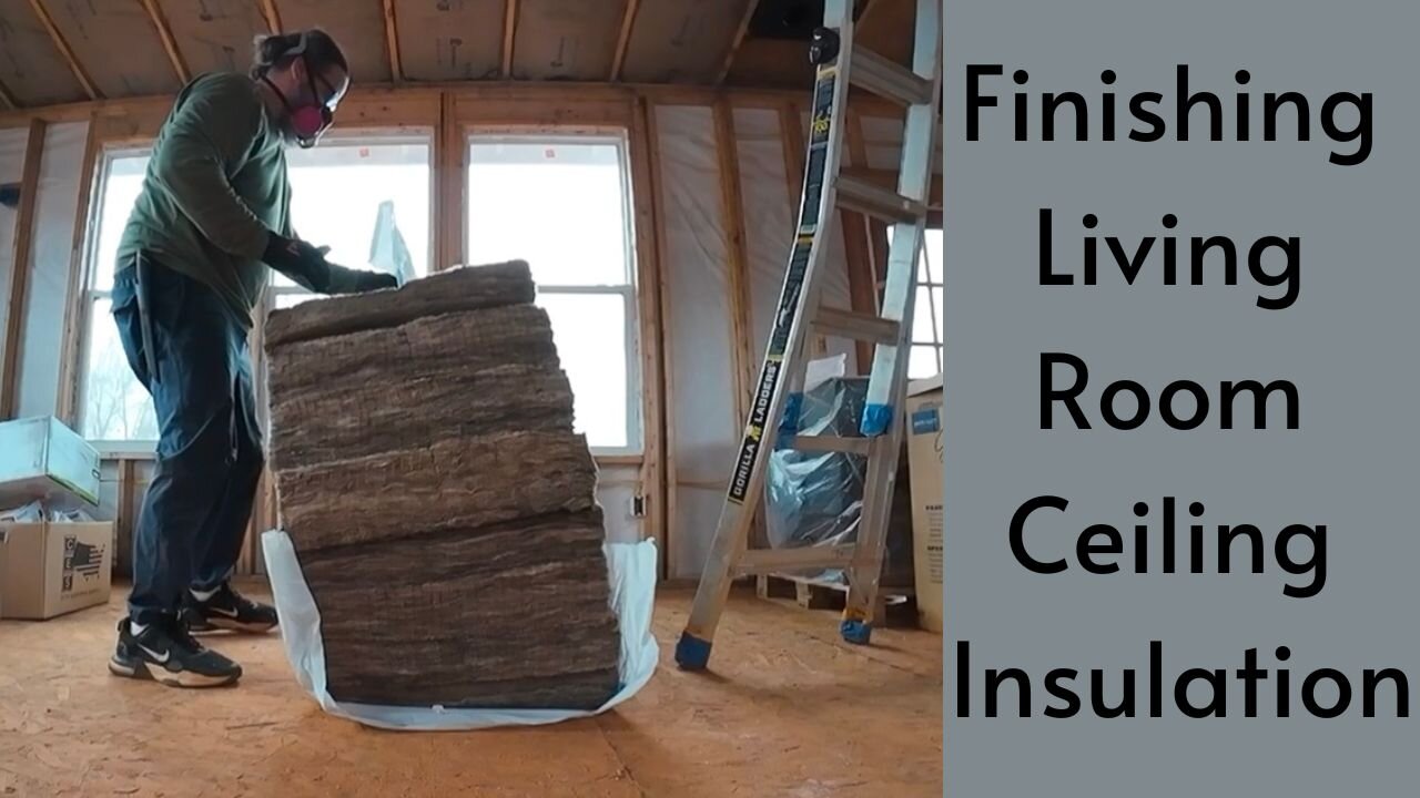 Finishing Living Room Ceiling Insulation