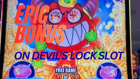 100x Bonus on Devil's Lock Slot 😈🔓🎰