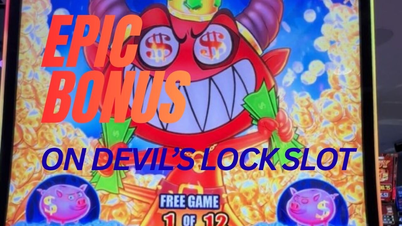 100x Bonus on Devil's Lock Slot 😈🔓🎰
