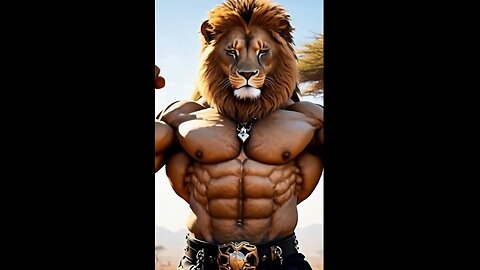 bodybuilding lion ai