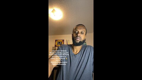 SPOKEN WORD POETRY PIECE BY CLIFTON POPE OF HFWB INC 03/12/25