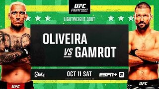 UFC BRAZIL: CHARLES OLIVEIRA VS MATEUSZ GAMROT ● FULL CARD PICKS