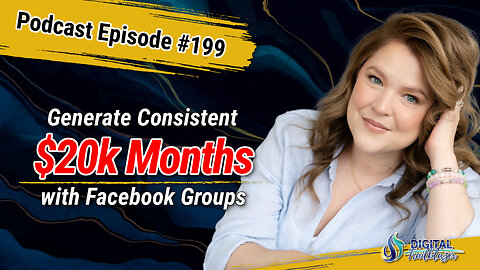 Generating Consistent $20k Months Organically with Facebook Groups with Katie Patterson