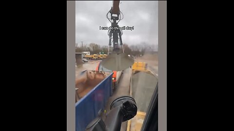 Perfectly Satisfying Gravel Loading