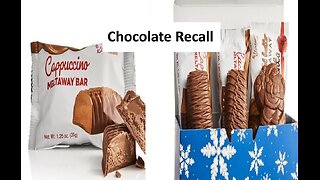 Chocolate recall