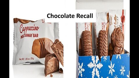 Chocolate recall