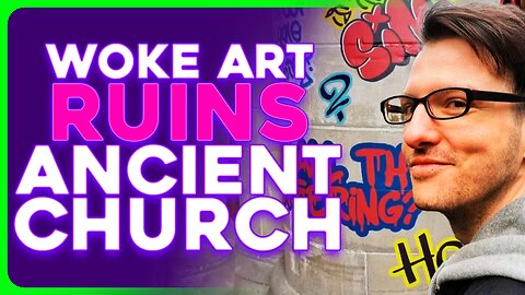 Canterbury Cathedral DESECRATED by AWFUL Graffiti Art