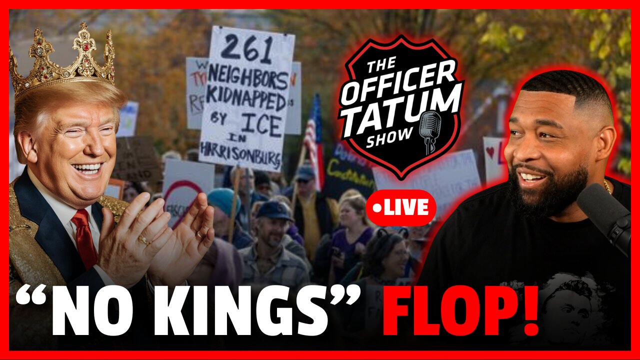 LIVE: No Kings Rally FLOP, Hunter's Nest Near Air Force One + More | EP 188