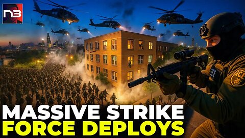 BREAKING: 300 Federal Agents STORM Chicago NOW – Helicopters Deploying Snipers LIVE 