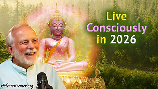A Call to Live Consciously in 2026 | The Buddha of the Golden-Pink Glow Ray