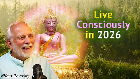 A Call to Live Consciously in 2026 | The Buddha of the Golden-Pink Glow Ray
