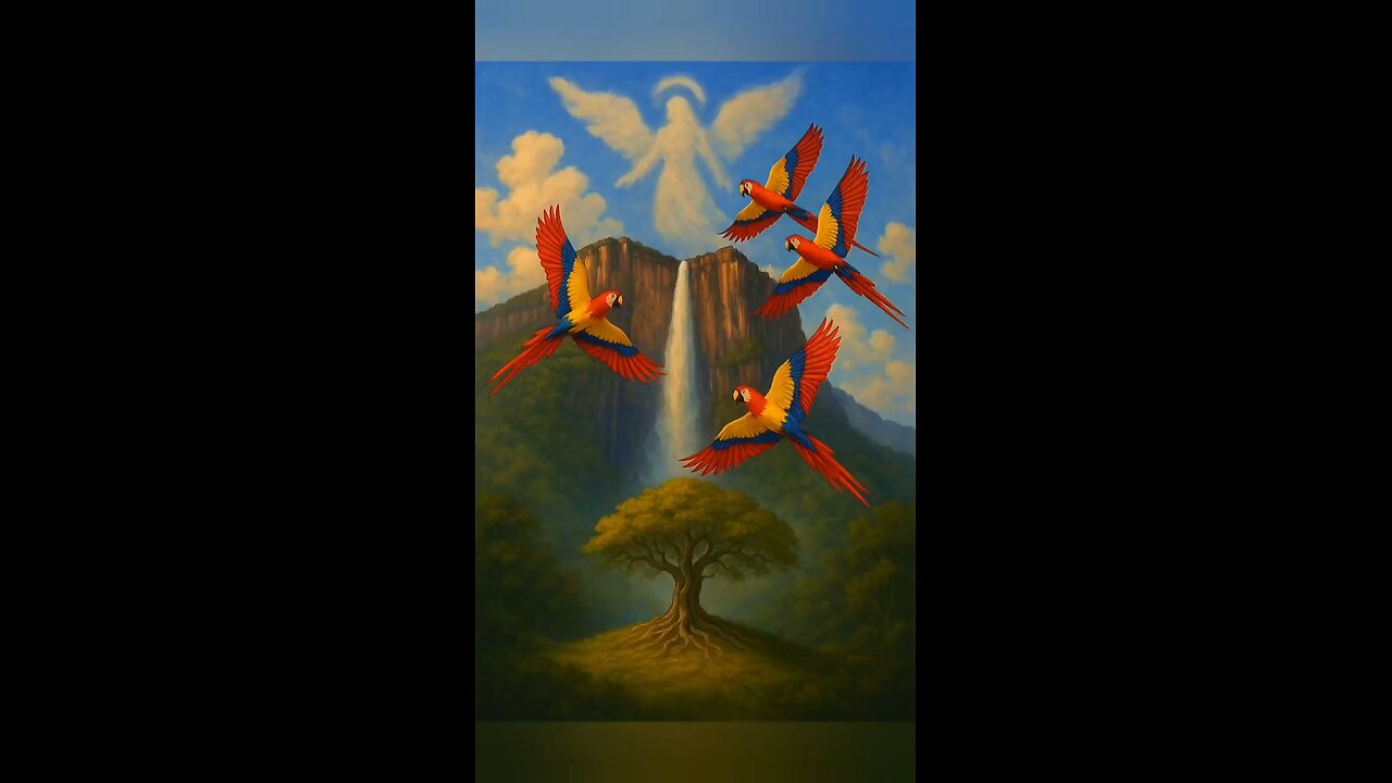 Salto Ángel y Guacamayas