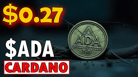 $ADA CARDANO CRASHED! 🎯 What is NEXT? #cardano #ada #crypto