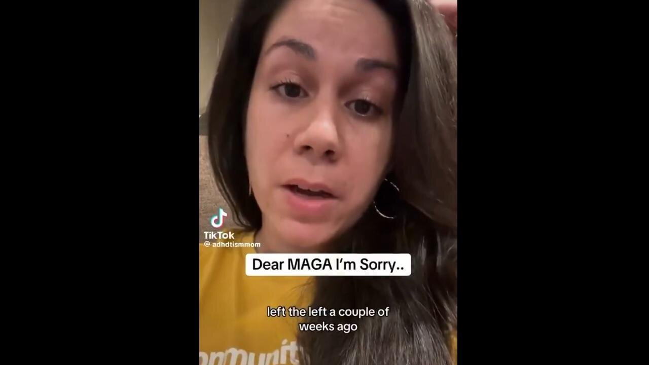 WOW! They’re waking up! 🙏 DEAR MAGA, "I would just like to apologize"
