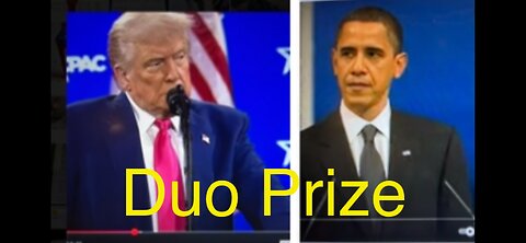 Does Donald Trump deserve a Nobel peace prize? Twined with Obama?