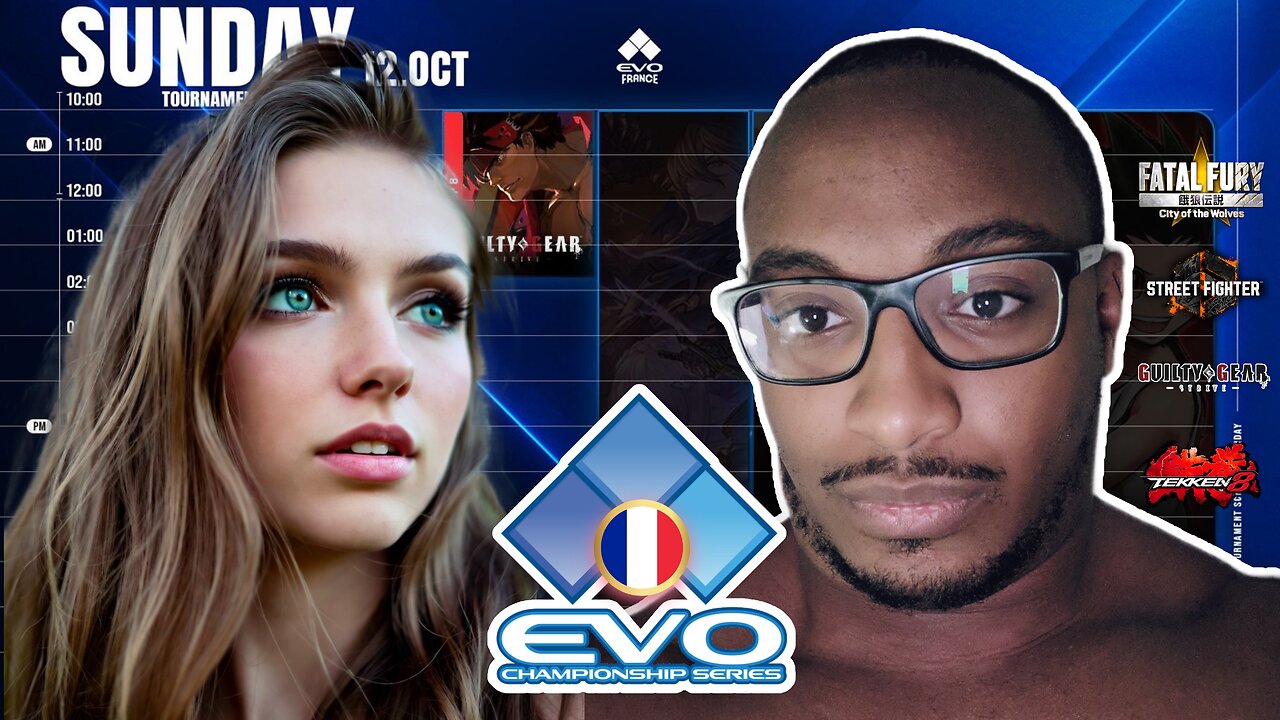 Evo France 2025 Finals Re-Stream - Nice, France ∥ SF6, Tekken 8, GGST Top 8 FINALS