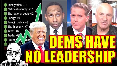 Stephen A Smith BASHES DEMS For Having No Party Leader While Trump Has MASSIVE POPULARITY!