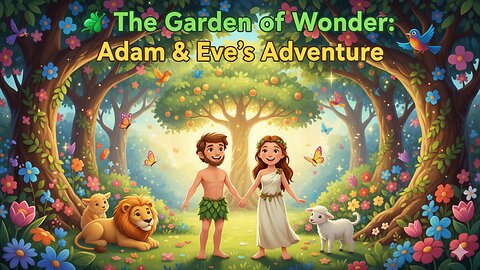 🌿 The Garden of Wonder: Adam & Eve’s Adventure