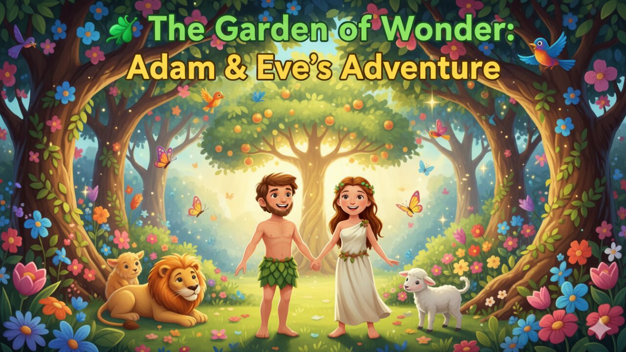 🌿 The Garden of Wonder: Adam & Eve’s Adventure
