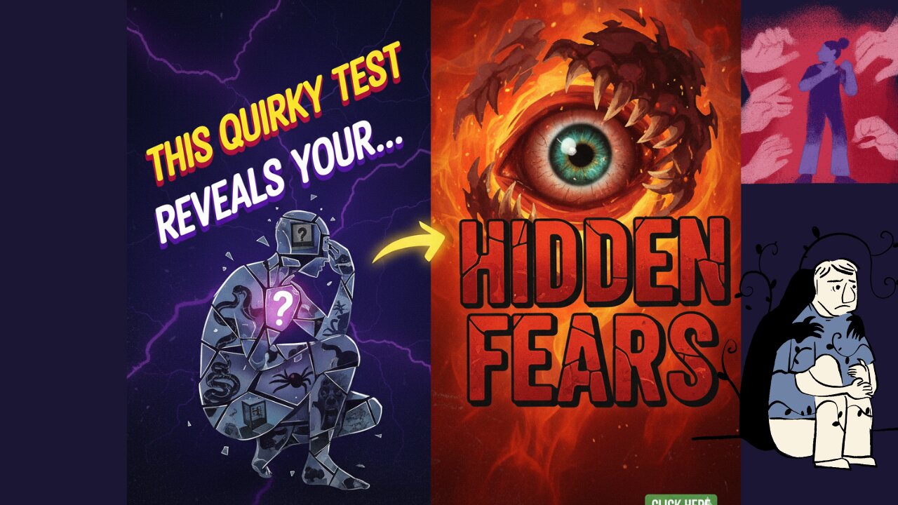 This Quirky Test Reveals Your Hidden Fears