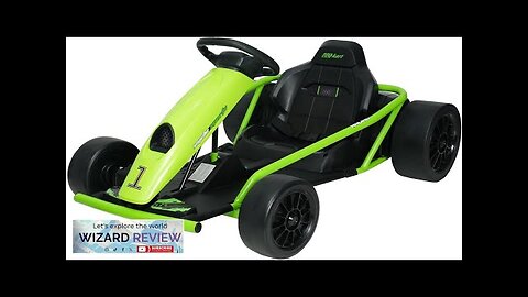 Electric Go Kart for 6-12 Kids 24V Large Battery Drifting Go Kart Review