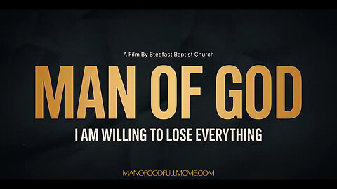 Man of God Movie | Trailer Coming Soon...