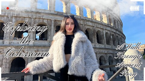 ROME : EXPLORING THE COLOSSEUM WITH RIRI KISS!