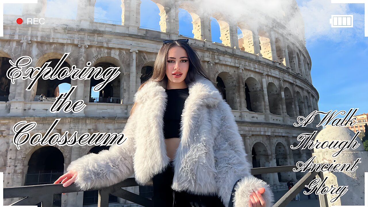 ROME : EXPLORING THE COLOSSEUM WITH RIRI KISS!
