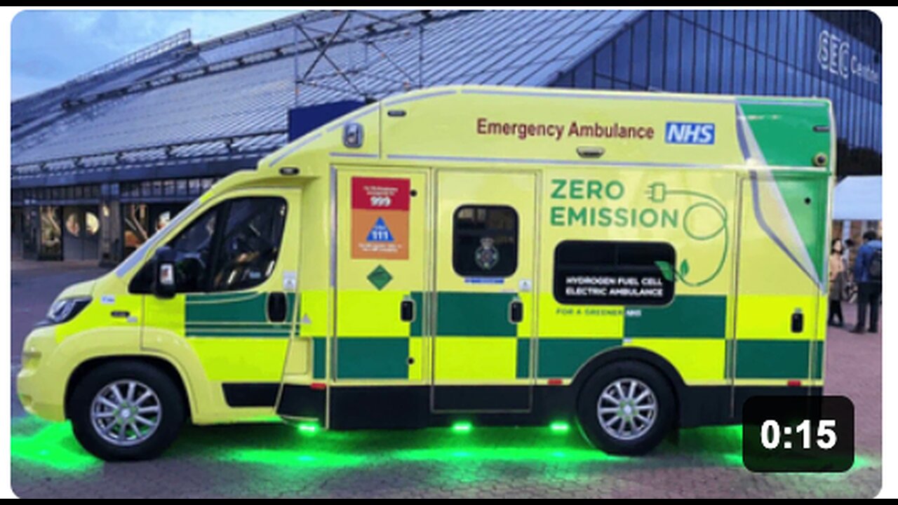 UK : Fleets of electric ambulances that dont have enough electricity to make the defibrillators work. 🤡