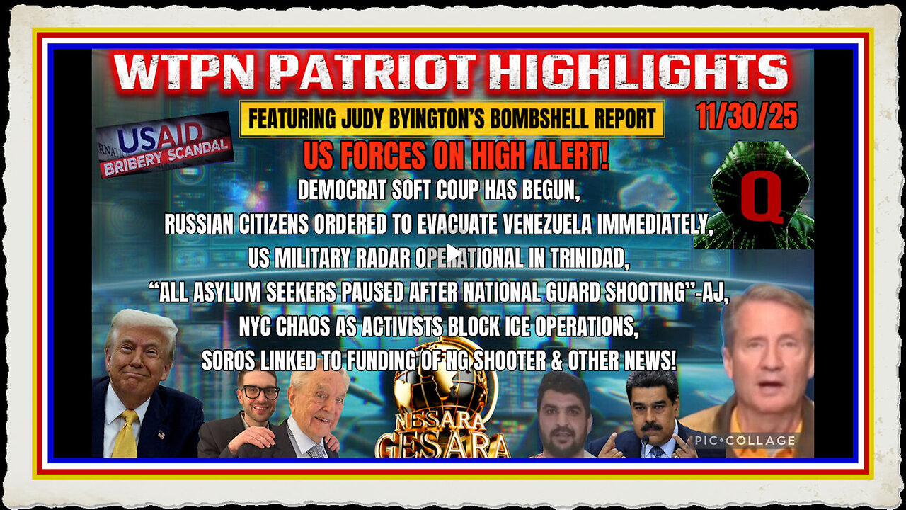 WTPN SITUATION UPDATE FEATURING RESTORED REPUBLIC 11 30 25