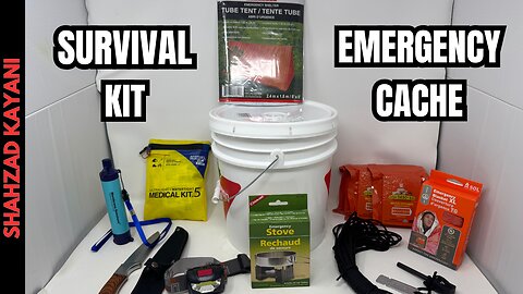 Emergency Supply Kit - Bug Out, Survival, Cache - Bury Your Gear