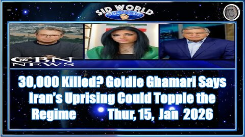 30,000 Killed Goldie Ghamari Says Iran’s Uprising Could Topple the Regime _ JD Extras CBN News