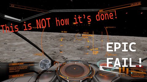 The Most EMBARRASSING Mission Fail Ever! | Elite Dangerous