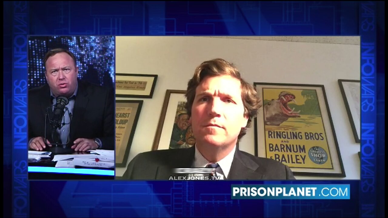 Alex Jones & Tucker Carlson - 12/9/15