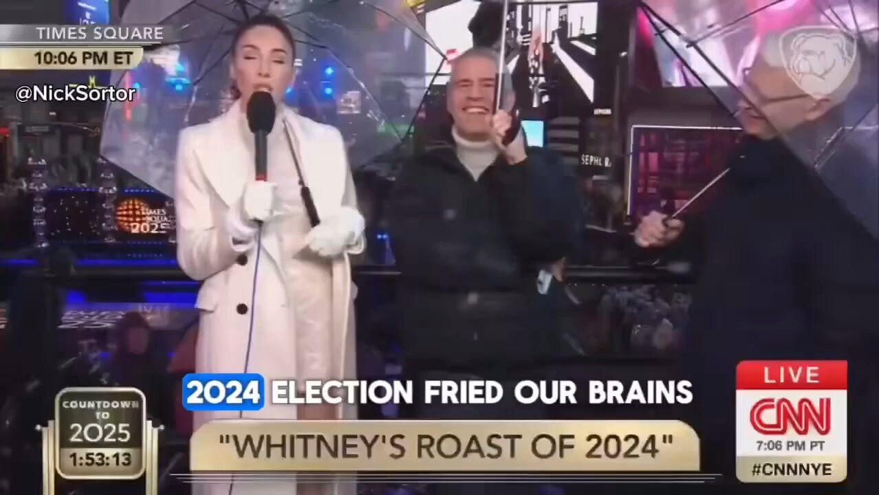 Whitney Cummings roasts Democrats live on CNN leaving Anderson Cooper speechless 😂🍾