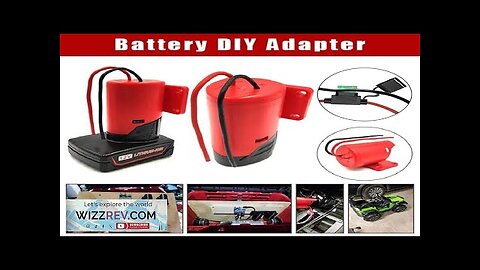 Battery Adapter DIY Power Wheels Battery Adapter M12 Battery Adapter for Milwaukee Review