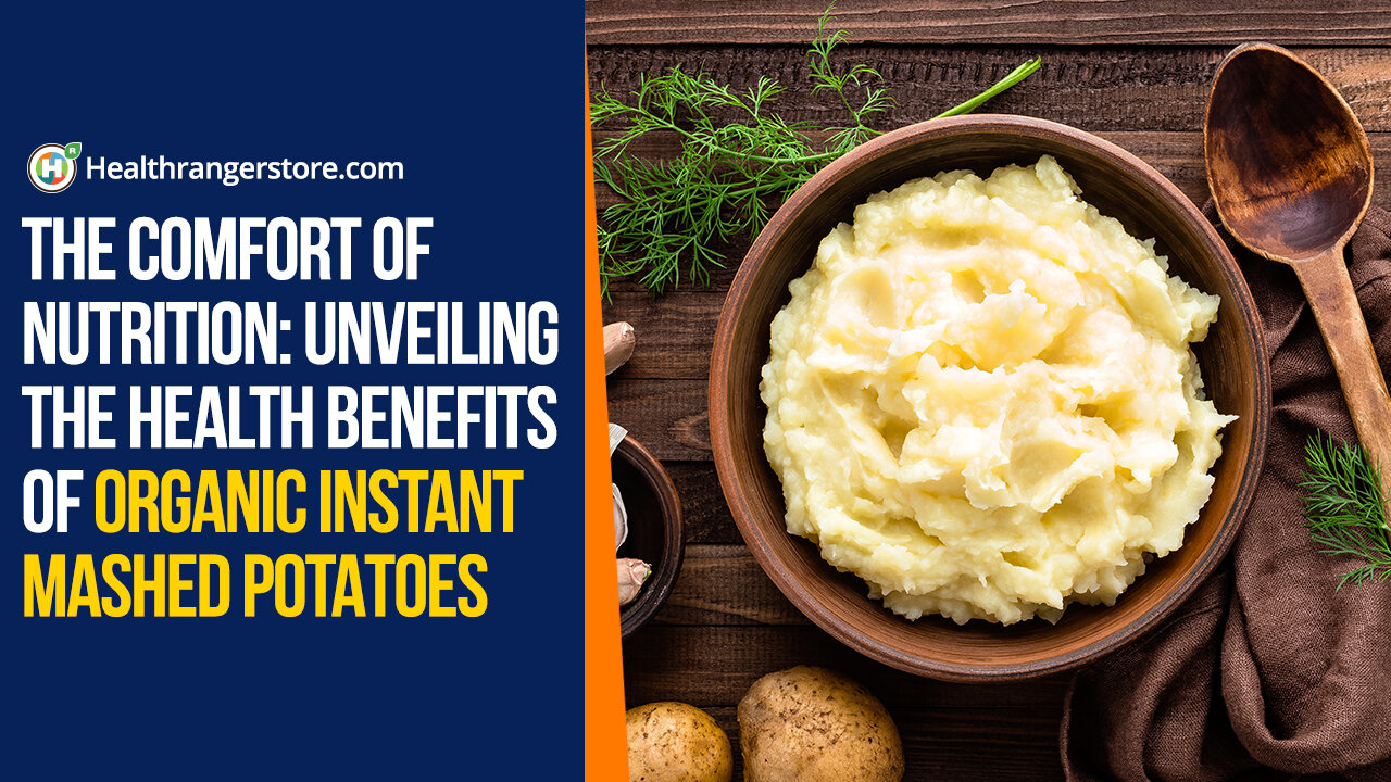 The comfort of nutrition: Unveiling the health benefits of Organic Instant Mashed Potatoes