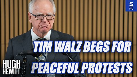 Tim Walz Begs For Peaceful Protests after ICE Shooting