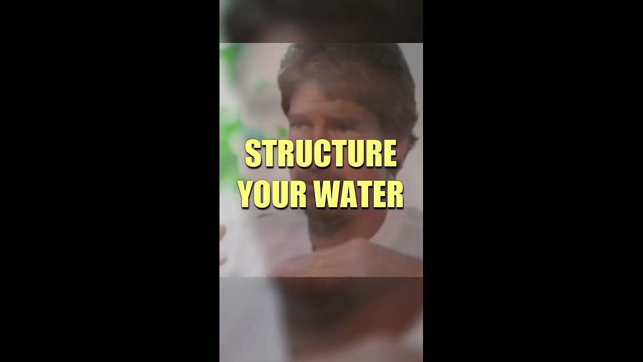 The Importance Of Structured Water & How To Create It Inexpensively