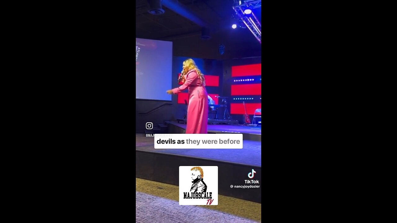 @nancyjoydozier praise breaks are Canceledโฆ ๐ซ๐๐ฝ๐บ๐พ๐ #preaching #majorscaletv