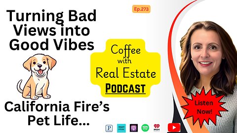 Turning Bad Views into Good Vibes, California Fire Pet Life