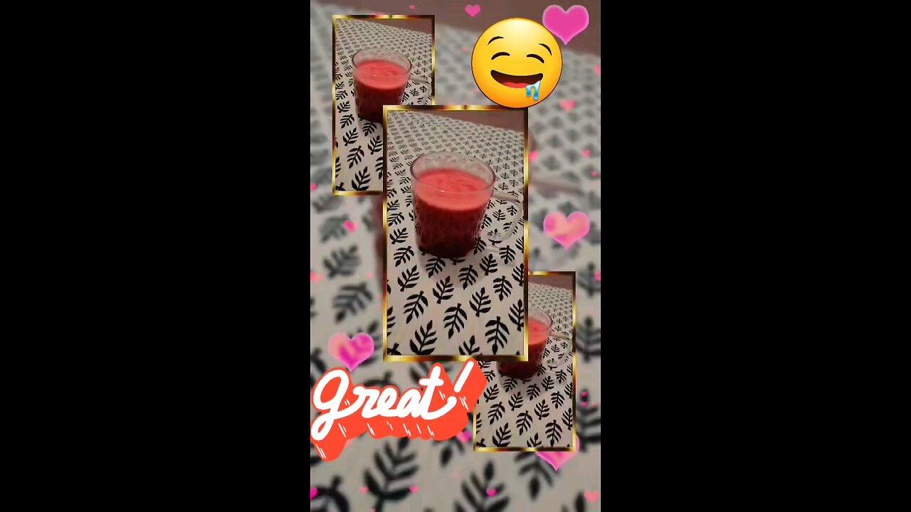 Strawberry Juice 🍓