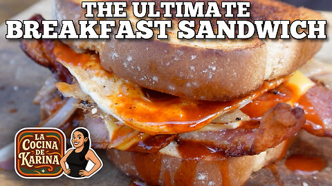 Karina's Breakfast Sandwich on the Blackstone Griddle