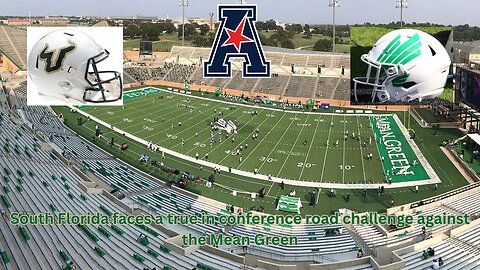 South Florida headed to Denton to face the Mean Green should be a good game