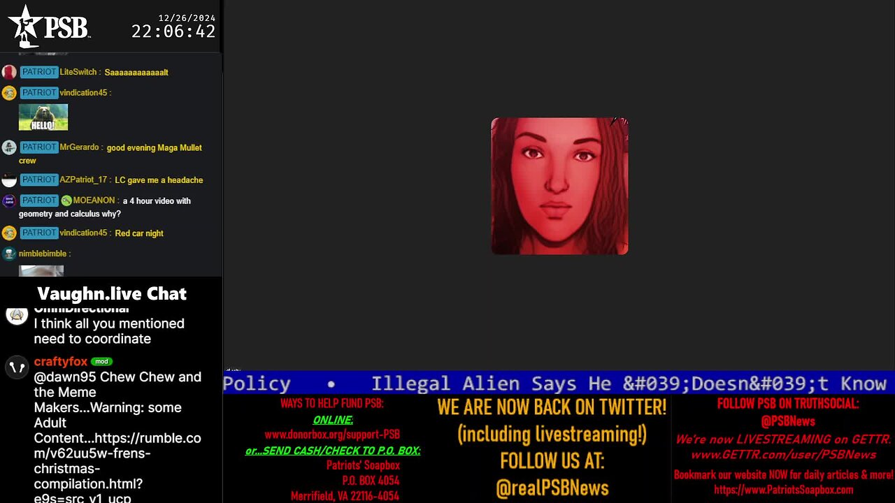 2024-12-26 22:00 EST - The MAGA Mullet Show: with MagaSwaga