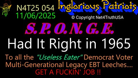 N4T 25 054 - S. P. O. N. G. E. Had It Right in 1965