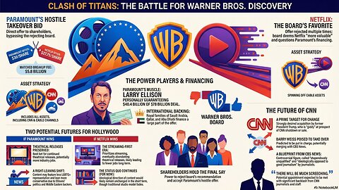 Paramount’s Hostile Takeover Bid For Warner Brothers Discovery