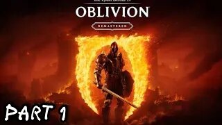 Oblivion Remastered Part 1 - Escaping The Sewers